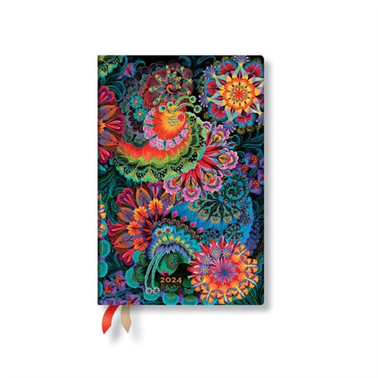 Moonlight (Olena's Garden) Mini Verso 12-month Dayplanner 2024
