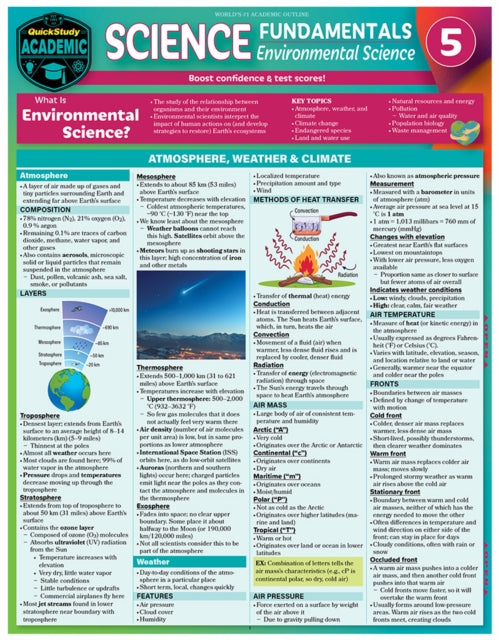 Science Fundamentals 5: Environmental Science