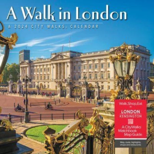 A Walk in London 2024 12 X 12 Wall Calendar