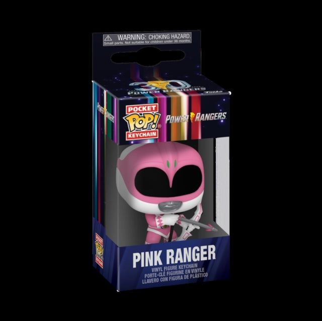 Pocket POP! Keychain: Power Rangers - Pink Ranger