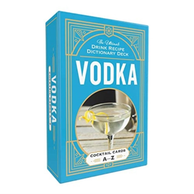 Vodka Cocktail Cards A-Z: The Ultimate Drink Recipe Dictionary Deck