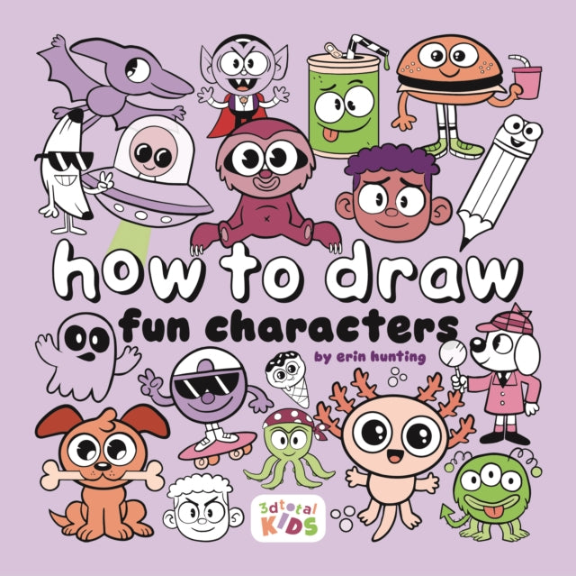 How to Draw Cool Characters: Step-by-step art for kids