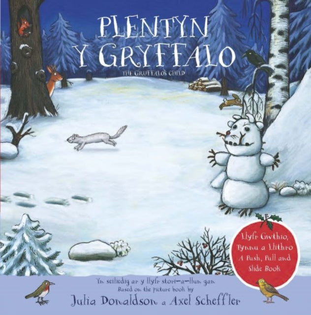 Plentyn y Gryffalo - Llyfr Gwthio, Tynnu a Llithro a Push