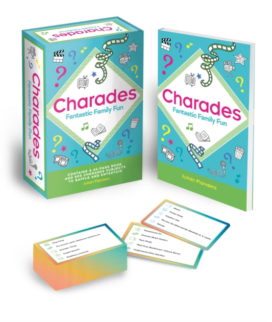 Charades - Fantastic Family Fun: Contains a 64-Page Book and 800 Charades Subjects to Baffle and Entertain