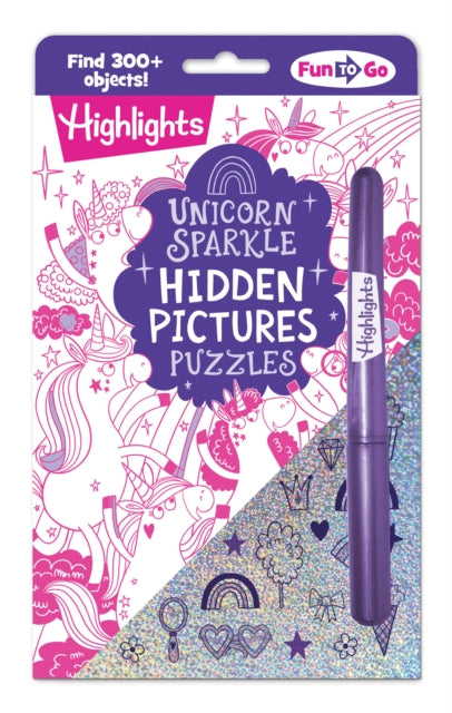 Unicorn Sparkle Hidden Pictures Puzzles