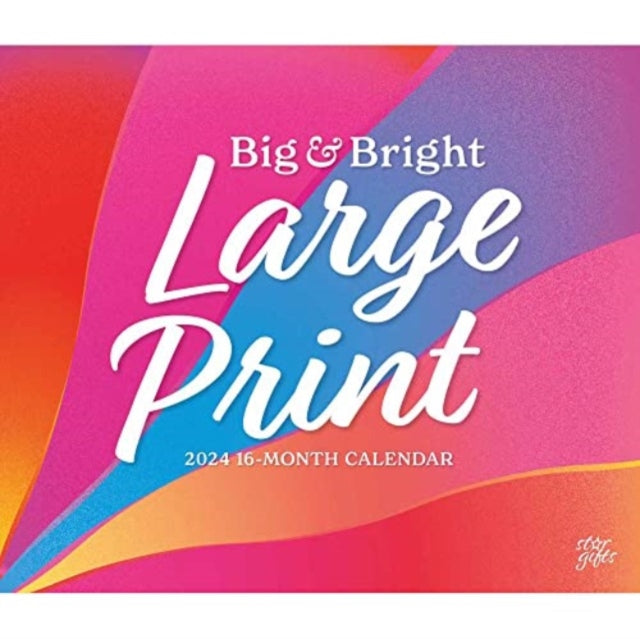BIG BRIGHT LARGE PRINT 2024 DELUXE MATTE