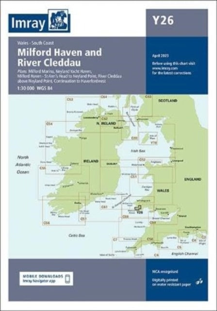 Imray Chart Y26: Milford Haven