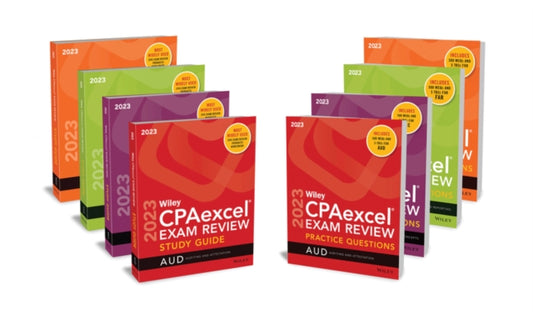 Wiley's CPA 2023 Study Guide + Question Pack: Complete Set