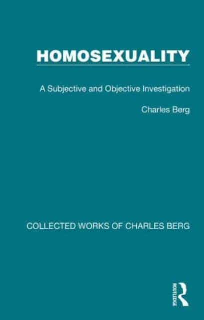 Homosexuality: A Subjective and Objective Investigation