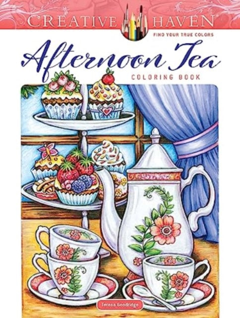 Creative Haven Afternoon Tea Coloring Book