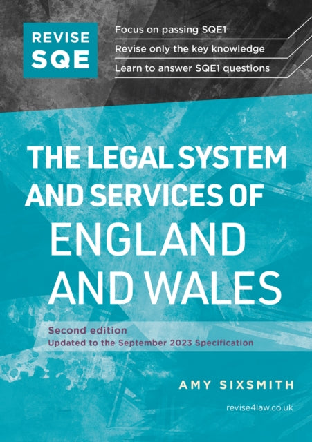 Revise SQE The Legal System and Services of England and Wales: SQE1 Revision Guide 2nd ed