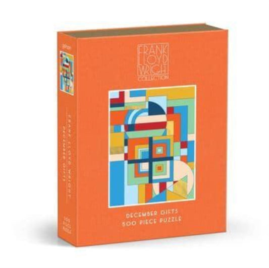 Frank Lloyd Wright December Gifts 500 Piece Book Puzzle