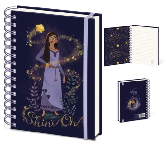 Wish (Shine On) A5 Wiro Notebook