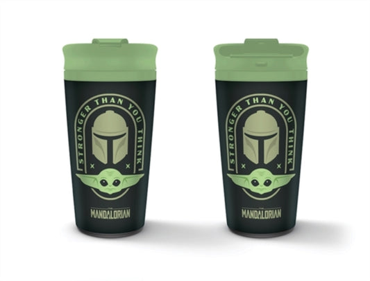 Star Wars: The Mandalorian (Stronger Than You Think) Metal Travel Mug