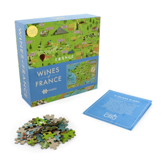 Wines Of France - 1000 Piece Puzzle