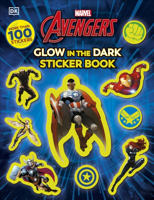 Marvel Avengers Glow in the Dark Sticker Book: With More Than 100 Stickers