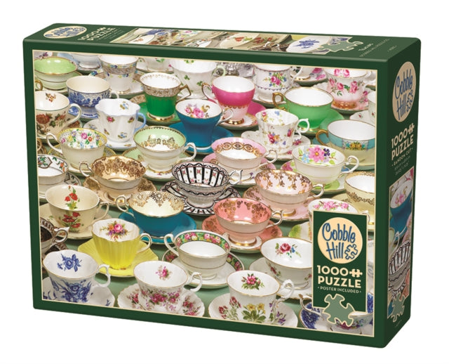 Teacups 1000 Piece Puzzle