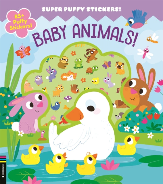 Baby Animals: 85+ Puffy Stickers