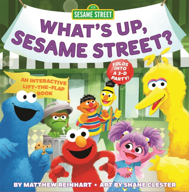 What’s Up, Sesame Street? (A Pop Magic Book): Folds into a 3-D Party!