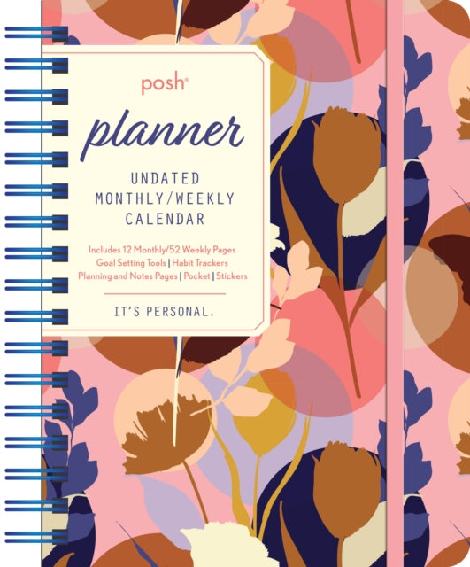 Posh: Planner Undated Monthly/Weekly Calendar