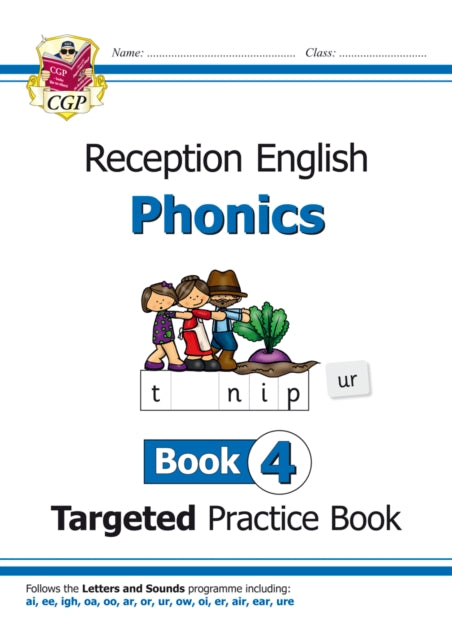 English Targeted Practice Book: Phonics - Reception Book 4