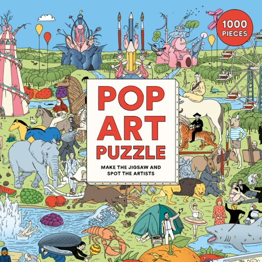 Pop Art Puzzle: Make the Jigsaw and Spot the Artists