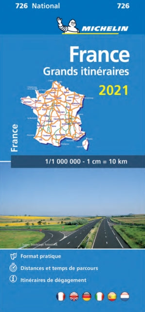 France Route Planning 2021 - Michelin National Map 726: Maps