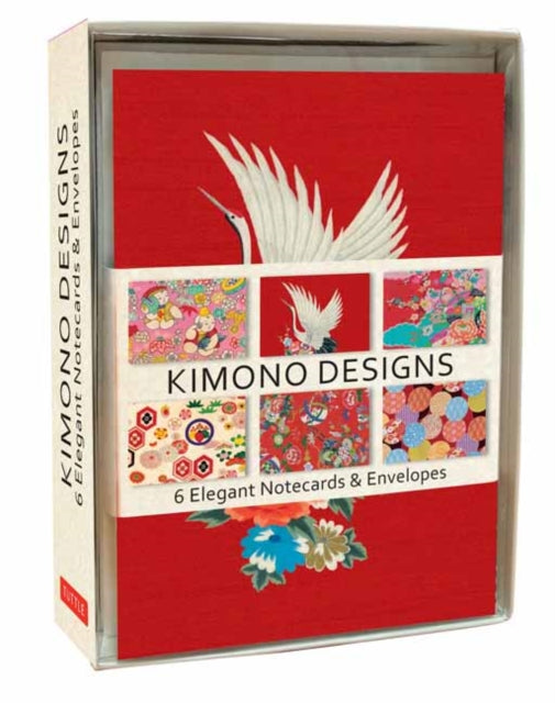 Kimono Note Cards: 6 Blank Note Cards and Envelopes