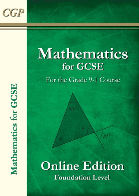 Maths for GCSE Textbook: Foundation (for the Grade 9-1 Course)