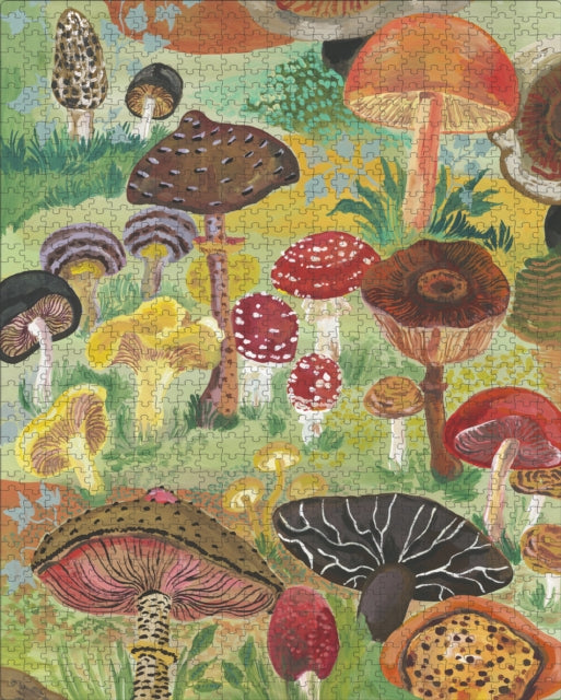 Nathalie Lete: Mushrooms 1,000-Piece Puzzle