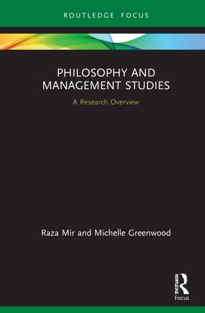 Philosophy and Management Studies: A Research Overview