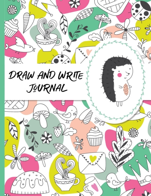 Draw and Write Journal: Half Page Lined Paper with Drawing Space (8.5" x 11" Notebook) | Composition Book for Women, Girls, Teens and Adults
