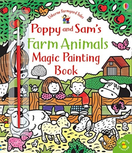 Poppy and Sam's Farm Animals Magic Painting Book