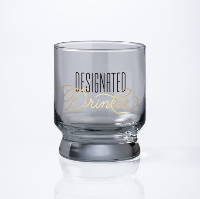 Designated Drinker Lowball Glass