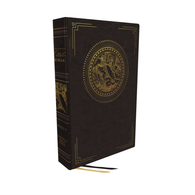 NRSVCE, Illustrated Catholic Bible, Leathersoft, Black