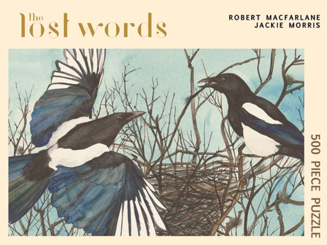 Lost Words: (Magpie Jigsaw)