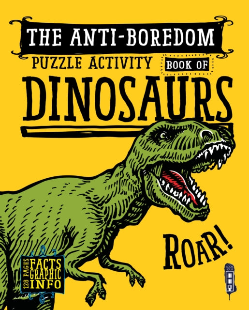 Boredom Buster Puzzle Activity Book of Dinosaurs