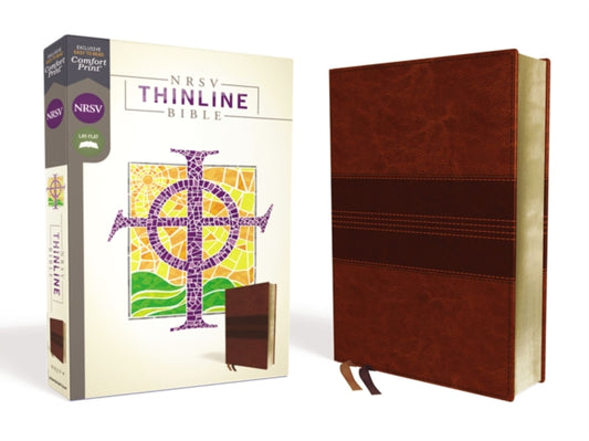 NRSV, Thinline Bible, Leathersoft, Brown