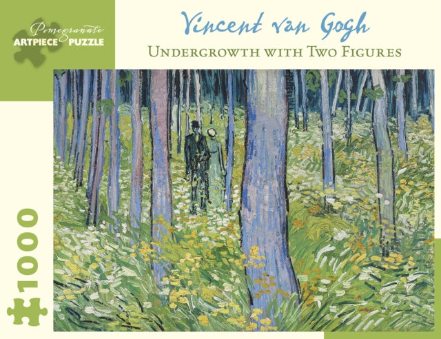 Vincent Van Gogh Undergrowth with Two Figures 1000-Piece Jigsaw Puzzle