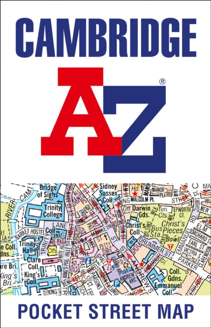 folded,Cambridge A-Z Pocket Street Map