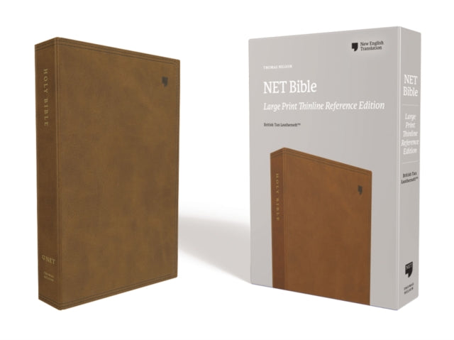 NET Bible, Thinline Reference, Large Print, Leathersoft