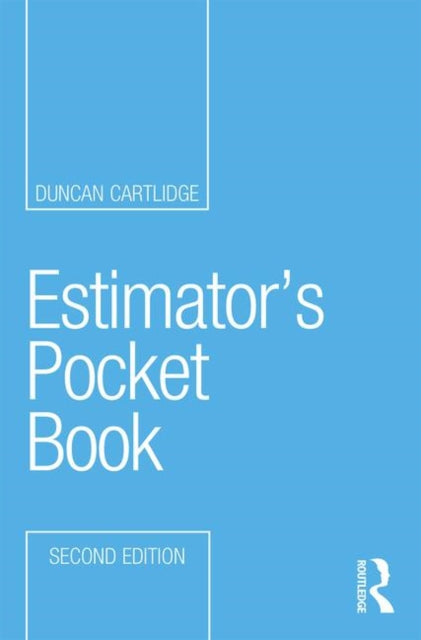 Estimator's Pocket Book