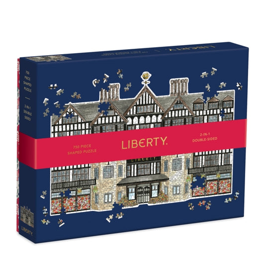 Liberty Tudor Building 750 Piece Shaped Puzzle