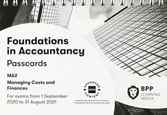 FIA Managing Costs and Finances MA2: Passcards
