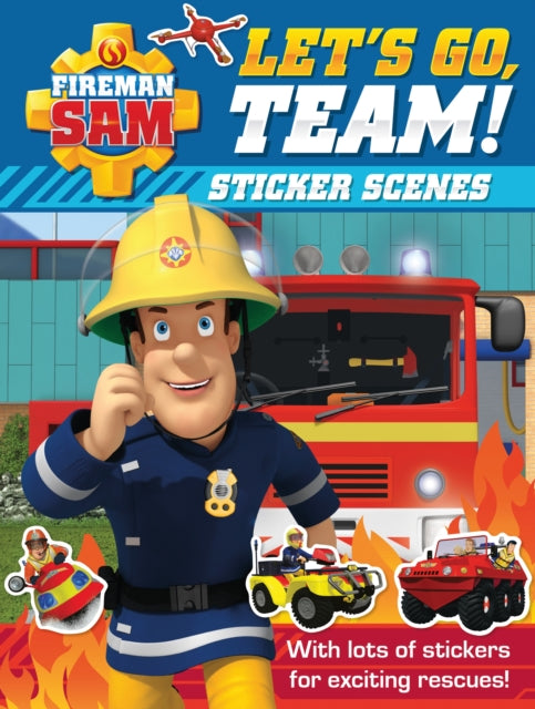 Fireman Sam: Let's Go, Team! Sticker Scenes