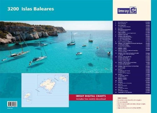 Imray 3200 Chart Atlas: Islas Baleares Chart Atlas
