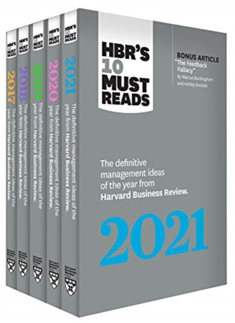 5 Years of Must Reads from HBR: 2021 Edition (5 Books): (5 Books)