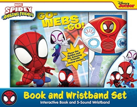 Marvel Spidey & His Amazing Friends: Go-Webs-GO!: Interactive Book and 5-Sound Wristband