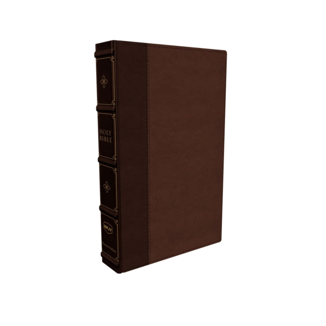 NKJV, Large Print Verse-by-Verse Reference Bible, Maclaren Series, Leathersoft