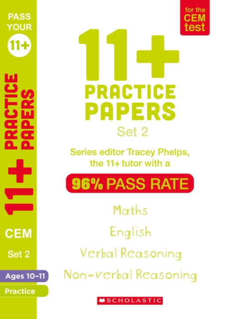 11+ Practice Papers for the CEM Test Ages 10-11 - Book 2